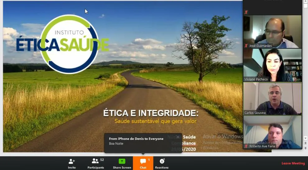Núcleo Saúde Compliance da Bahia destaca iniciativas de combate a fraudes durante a pandemia
